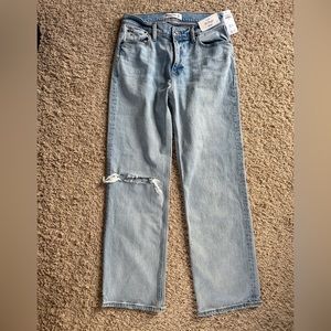 Abercrombie and Fitch 90s low rise baggy size 25R